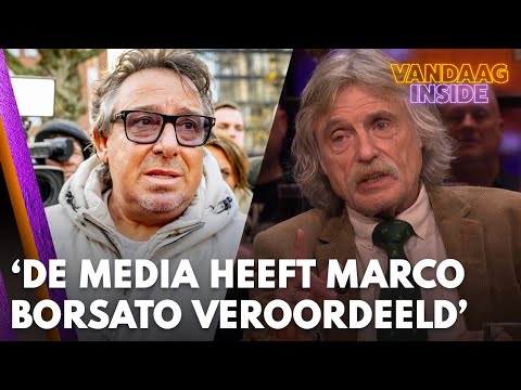Johan Derksen na vrijspraak Marco Borsato: 'De media hebben gefaald: ze hadden hem al veroordeeld'
