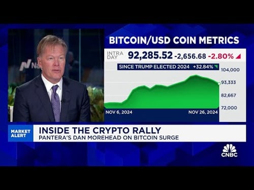 Bitcoin has reached escape velocity, says Pantera Capital's Dan Morehead