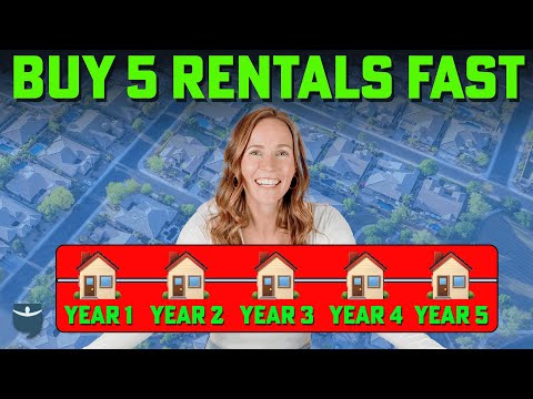 How to Buy 5 Rental Properties in 5 Years (With Only 5% Down)