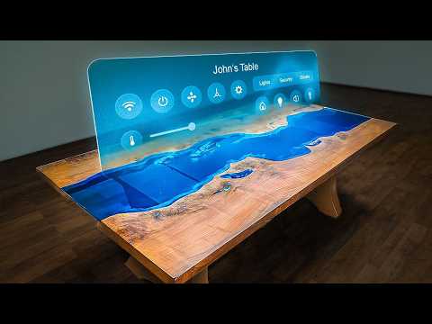 I Build The First Smart River Table