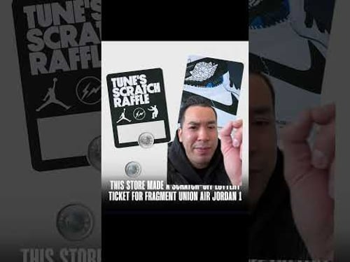 UNION x FRAGMENT AJ1 white/black eql raffle #union #jordan #sneakers #shorts