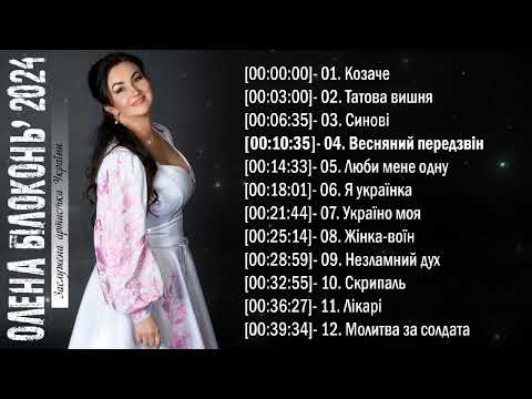 НОВА збірка пісень Олени Білоконь '2024