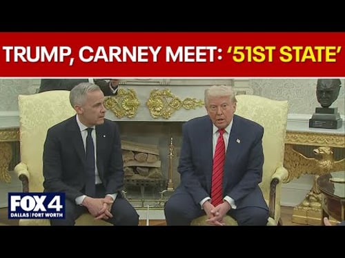 President Donald Trump meets with PM Mark Carney: Full