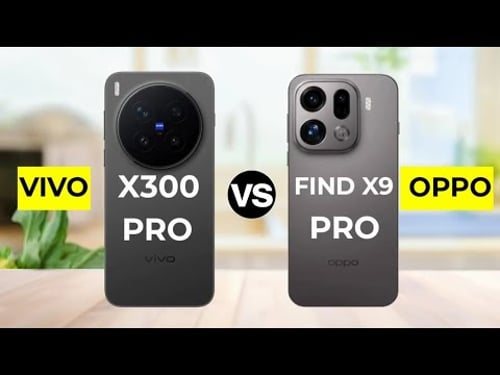 Vivo X300 Pro VS Oppo Find X9 Pro Full Comparison
