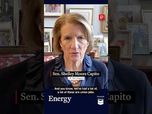 Sen. Capito on Trump's energy strategy and high utility bills