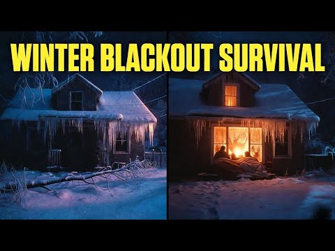 Winter Blackout Survival Guide 2025 - What To Do When Power Goes Out In Freezing Cold (Stay Alive!)