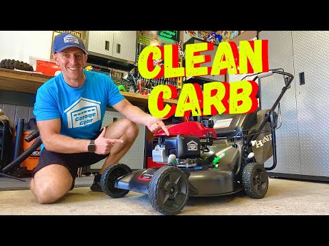 HOW TO CLEAN A HONDA HRN216VKA CARBURETOR FOR BEGINNERS