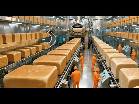 From Wheat to Bread: Inside a High-Tech Bread Manufacturing Factory (Full Tour)
