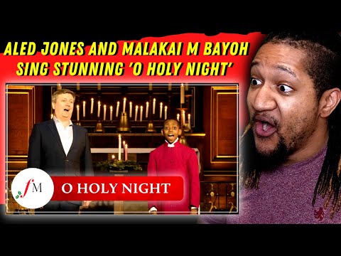 IS THIS KID A PRODIGY? | Reaction to Aled Jones and Malakai M Bayoh singing 'O Holy Night' Duet