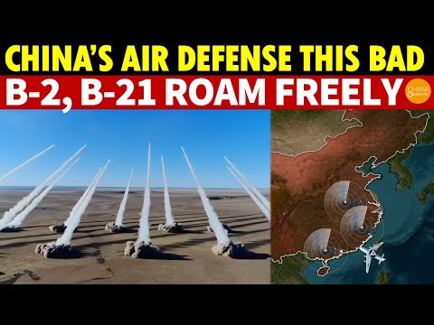 SHOCK! China’s Air Defense Is This Trash? B-2, B-21 Enter Easily, Misidentified as Moving Mountains