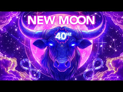 40 Hz Gamma Waves, New Moon Energy for Deep Sleep
