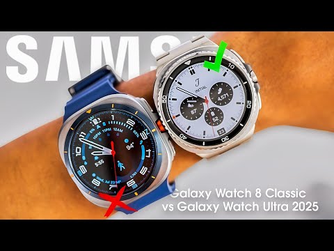 Galaxy Watch 8 Classic vs Ultra 2025 | Battle of Titans!