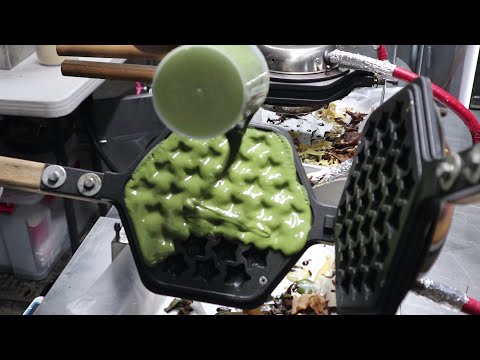 脆口柔軟的雞蛋仔在台灣/Crisp and soft egg waffles in Taiwan │Taiwan Street Food