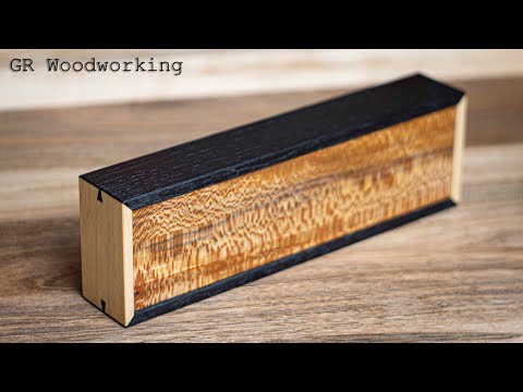 Only hand tools - Pencil box making