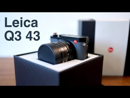 Leica Q3 43 Digital Camera Unboxing