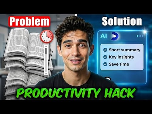 This AI Summarizes ANY Document in 10 Seconds — Game Changer