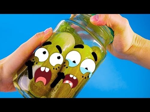 فواكه شجاعة تهوى مشاهدة أفلام الرعب - عالم الخربشة