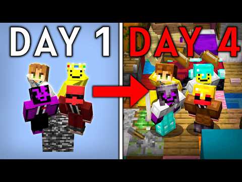 Can 4 Idiots Beat Minecraft's Most Annoying Challenge in 4 Days?