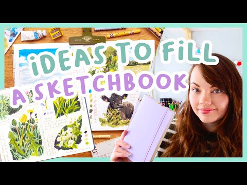 Ideas to fill your sketchbook! π¨ Drawing prompts & inspiration