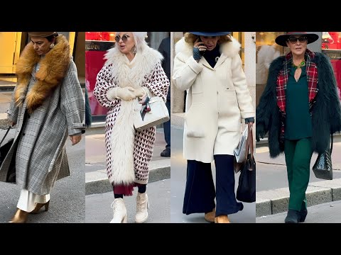 Winter Street Style in Milan 2025 | Chic Italian Fashion & Luxury Outfits