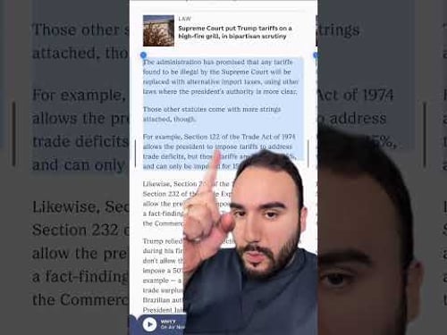 TRUMPβS NEW 10% GLOBAL TARIFFS!π¨