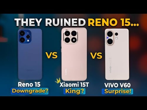 Reno 15 vs Xiaomi 15T vs Vivo V60 | Best Midrange 🔥