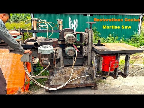 Japanese Mortise Saw Rusted Beyond Repair – Brought Back to Life by a Genius