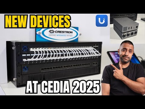 CEDIA Ubiquiti booth recap - NEW devices shown!