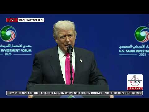 WATCH: President Trump Delivers Remarks at the U.S. - Saudi Investment Forum - 11/19/25