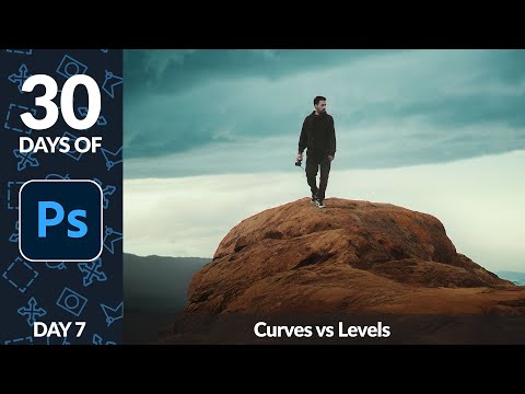 Levels vs Curves in Photoshop - Day 7