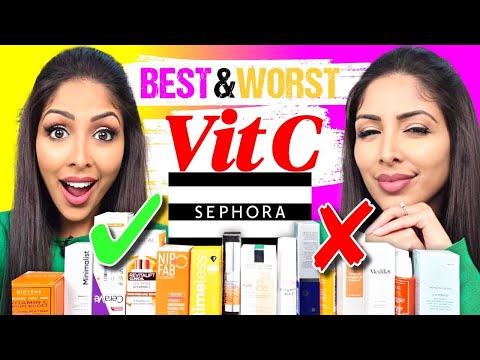 BEST & WORST Vitamin C in Sephora for skin of colour | Doctor V