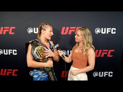 Kayla Harrison Backstage Interview | UFC 316