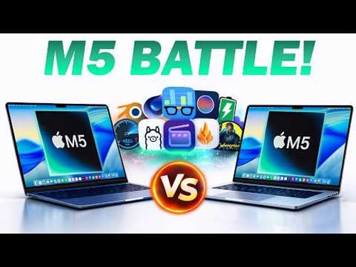 M5 MacBook Air vs MacBook Pro M5 - The THERMAL Gap Is INSANE!