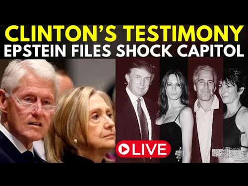 Epstein Files LIVE: Clinton's Capitol Testimony & Shocking New Revelations Uncovered!