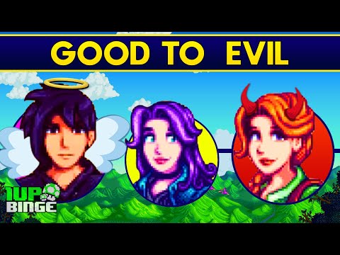 Stardew Valley Spouses: Good to Evil