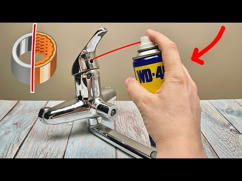 🔥🔥This technique was taught to me by a GENIUS plumber HOW to fix a faucet cartridge with your own