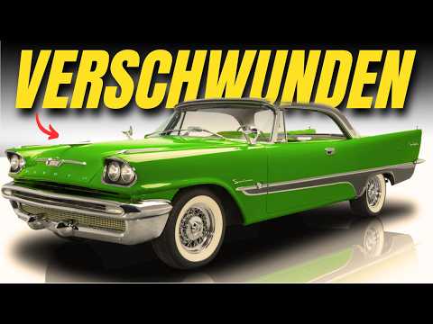 9 Ausgestorbene Automarken, die heimlich die Straßen beherrschten