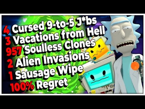 I Played 100% of Job Simulator, Vacation Simulator and Rick and Morty VR. Now I am the Multiverse.