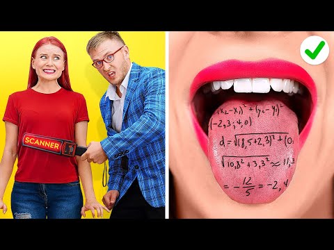 SCHÜLER VS LEHRER – TOLLER KAMPF! || Schul-Hacks und Streiche von 123 GO! GOLD