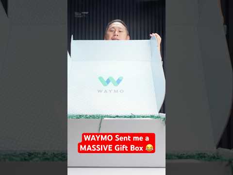 Waymo Sent me this MASSIVE Gift Box (Spoiler: No Car inside. Bummer, I know)