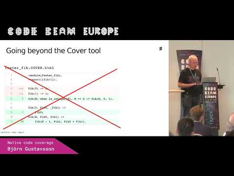 Native Code Coverage - Björn Gustavsson | Code BEAM Europe 2024