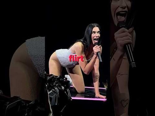 Dua Lipa FLIRTS with her FANS 😳🥵