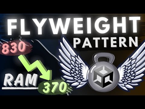 Unity RAM Optimization: Memory Profiler & Flyweight Pattern
