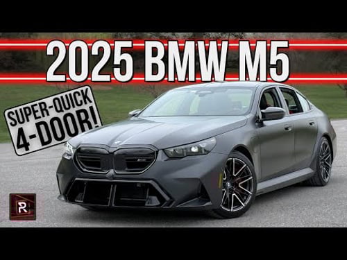 The 2025 BMW M5 Is The Ultimate German Super Saloon With Twin-Turbo Hybrid V8 Performance