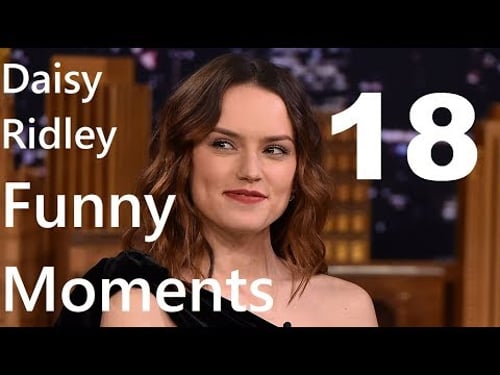 Daisy Ridley Funny Moments 18