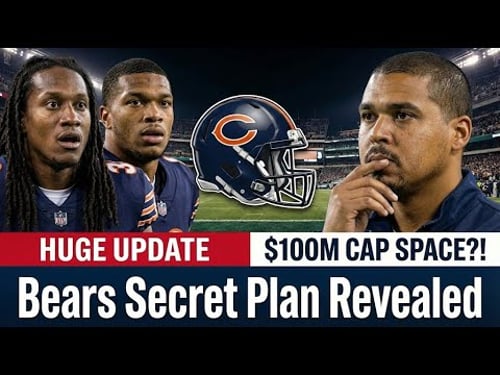 Bears Can Unlock $100M Cap Space… Here’s How (Massive Moves Coming)