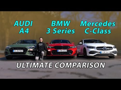 Mercedes C-Class vs BMW 3 Series vs Audi A4 - which is better?