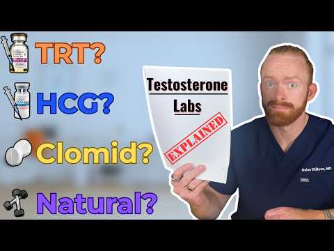 How to Optimize Testosterone Based on YOUR Labs (TRT, Clomid, HCG, Natural?)