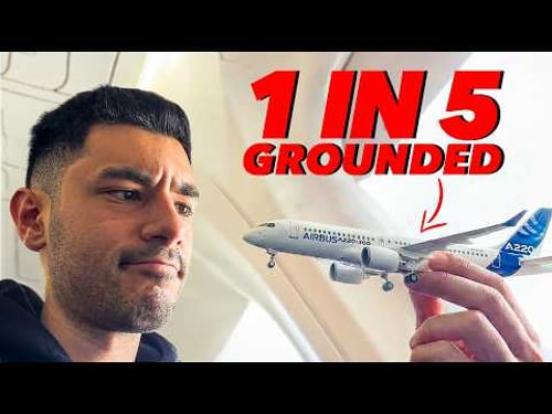 20% of A220s are currently grounded, why? (and the tiny airline caught in the crossfire)