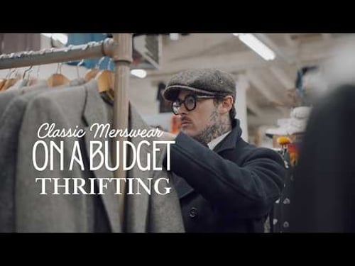 Thrifting Classic Menswear